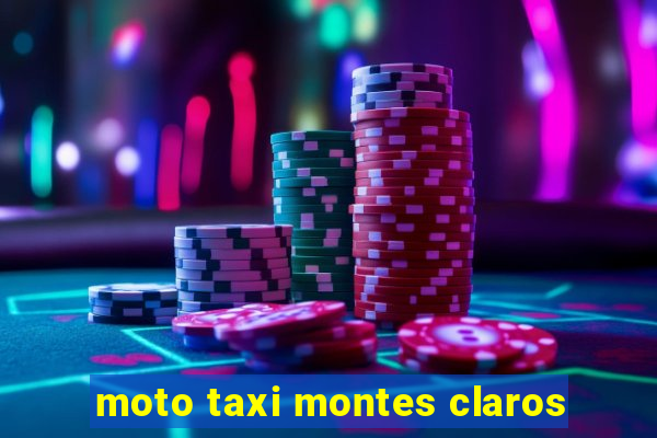 moto taxi montes claros